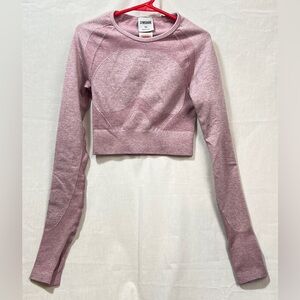 Gymshark Women's Vital Seamless Long Sleeve Crop Top women’s size XS